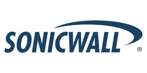 A collage of SonicWall logos, emphasizing the brand's role in providing a free cyber security assessment and advanced network protection.